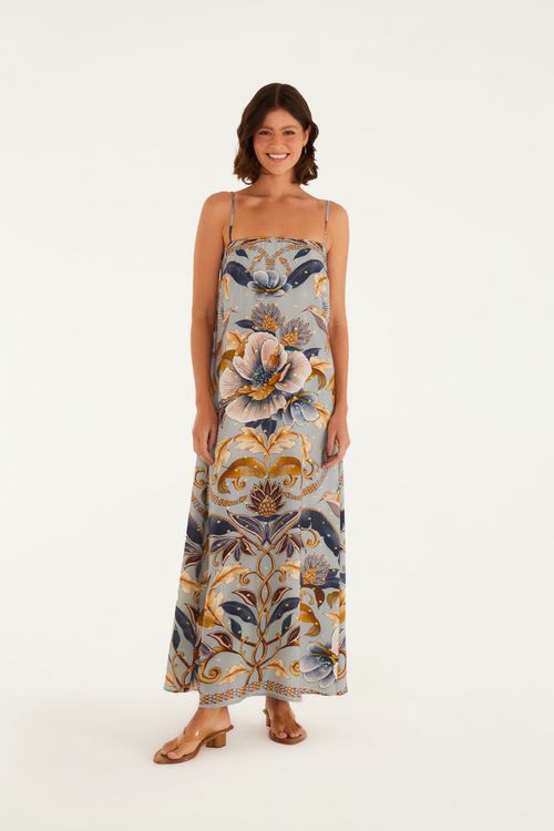 Vestido Cropped Jardim Real s