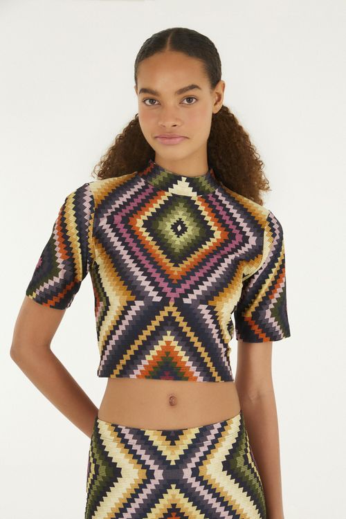 Blusa Cropped Pretti