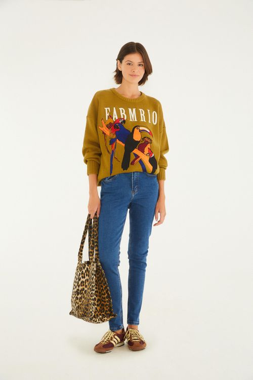 Calça Jeans Skinny