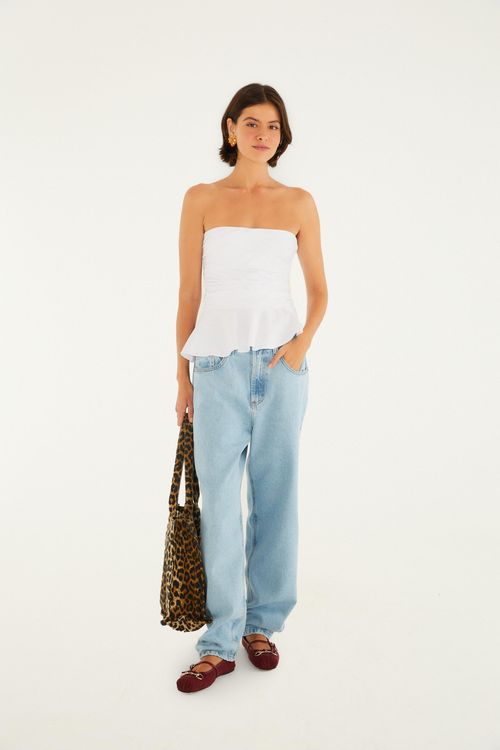 Calça Jeans Baggy