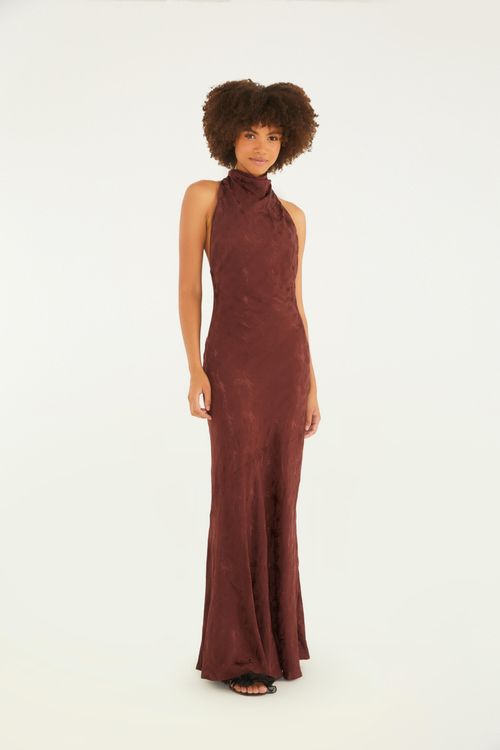 Vestido Jacquard Lembranca De Verao