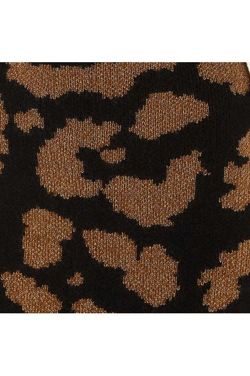 Vestido Tricot Jacquard Lurex Onca