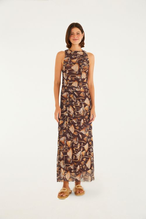 Vestido Cropped Tule Cogu