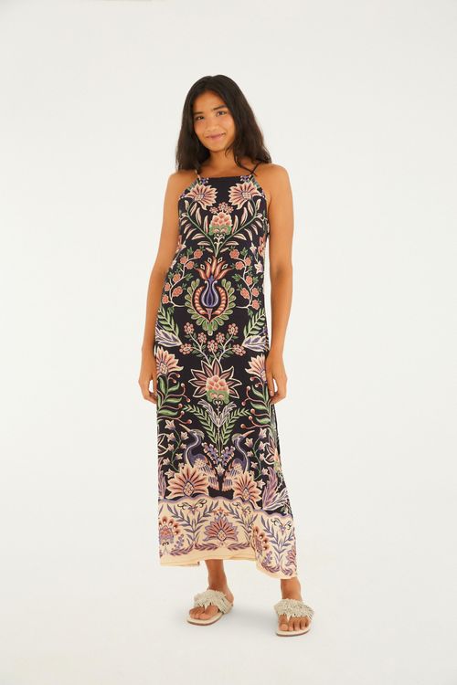 Vestido Cropped Jardín Maravilloso