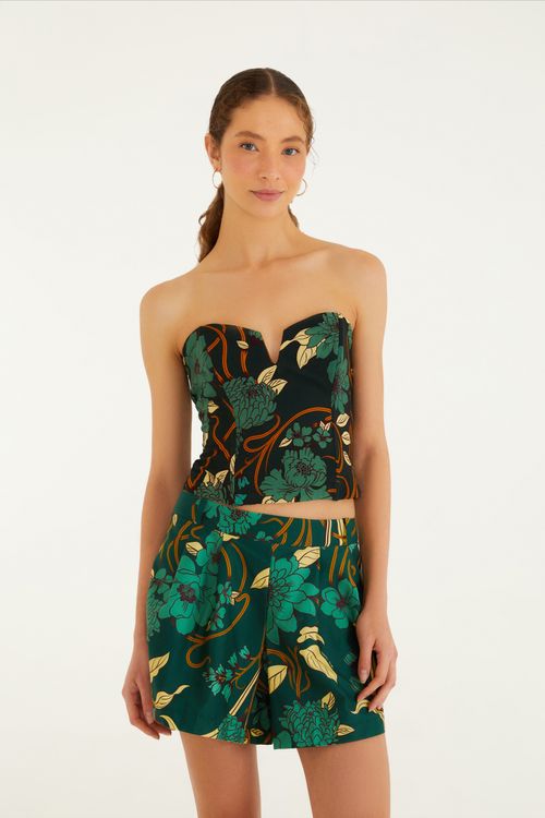Short Saia Beatrice Floral