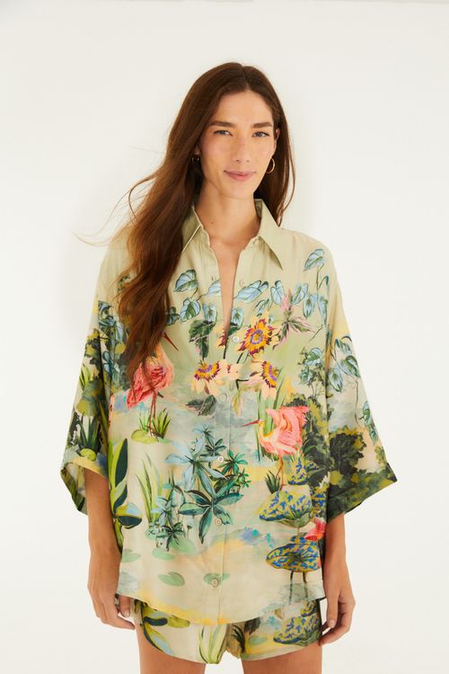 Camisa Lago De Cor