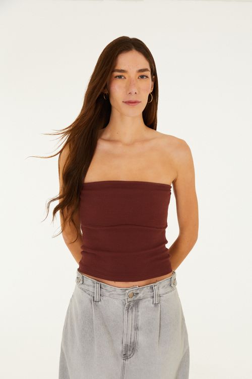 Corselet Franzido Tule