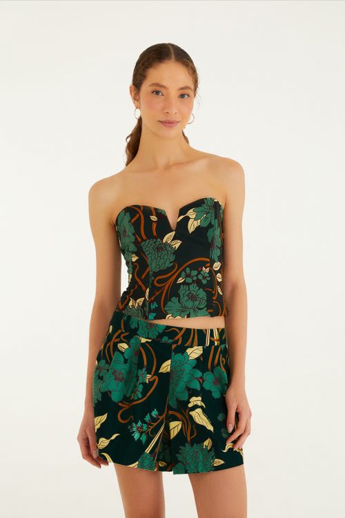 Short Saia Beatrice Floral