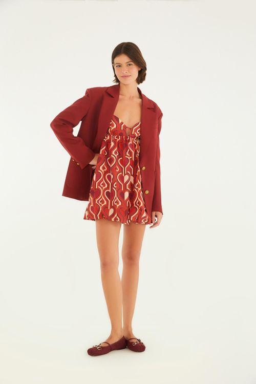 Vestido Curto Chamego