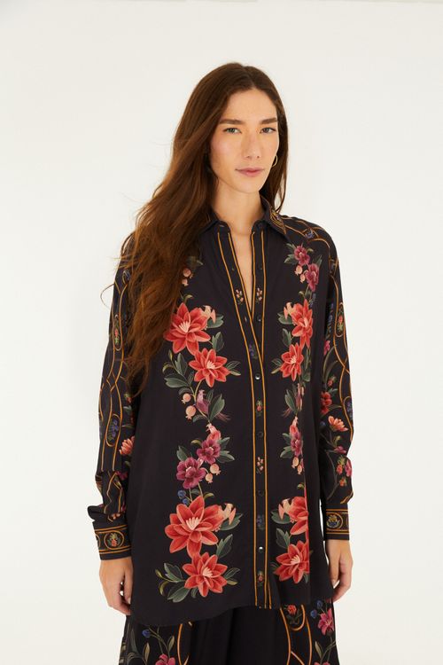 Camisa Floral Belle