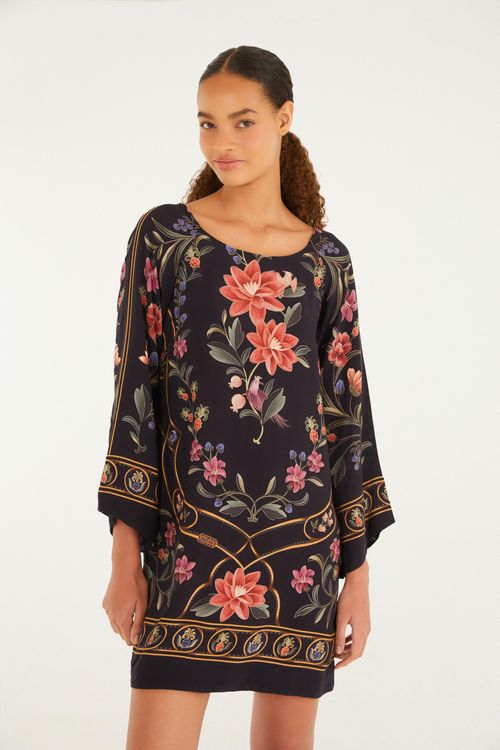 Vestido Curto Floral Belle