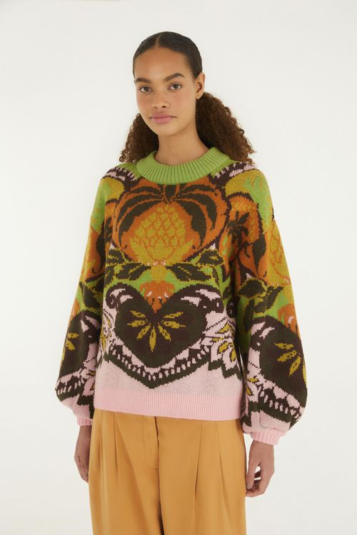 Pull Jacquard Tricot Odara