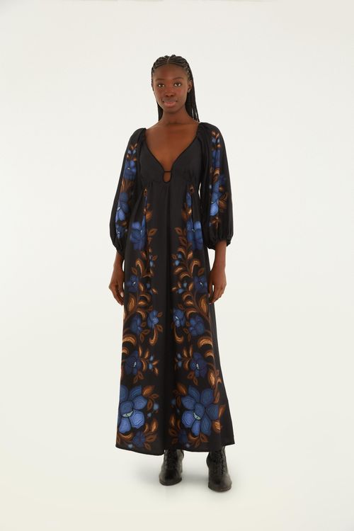 Vestido Cropped Floral Renata