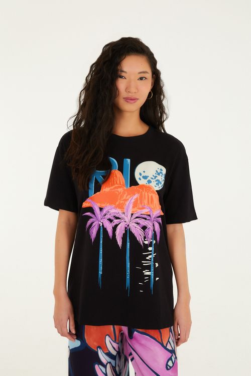 Camiseta Media Río Vertical