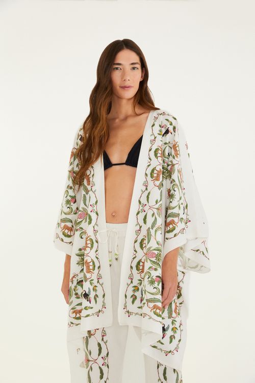 Kimono Floresta Doce