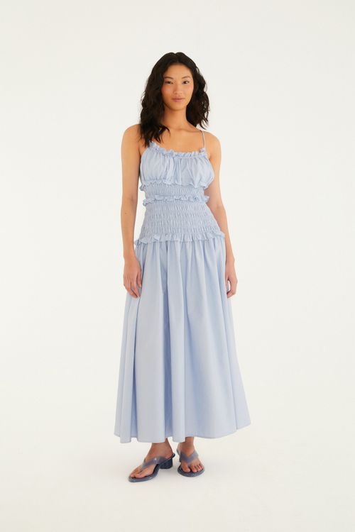 Vestido Lastex Mangas