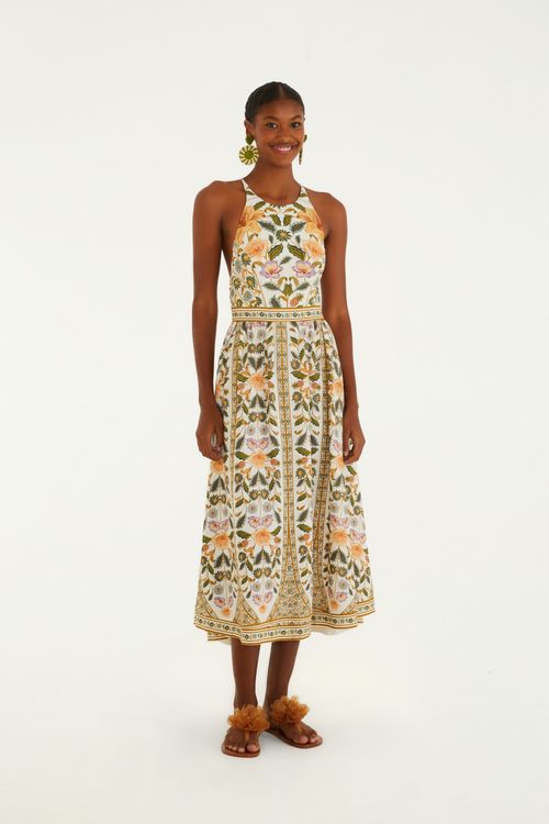 Vestido Longo Sem Manga Marcelle