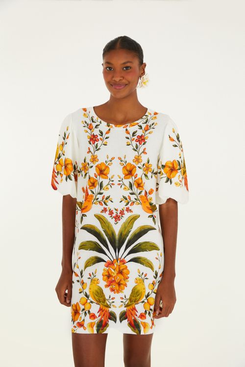 Vestido Curto Floral Penelope