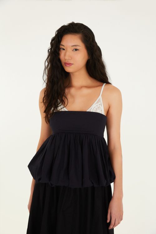 Blusa Balone Tela Artesanal