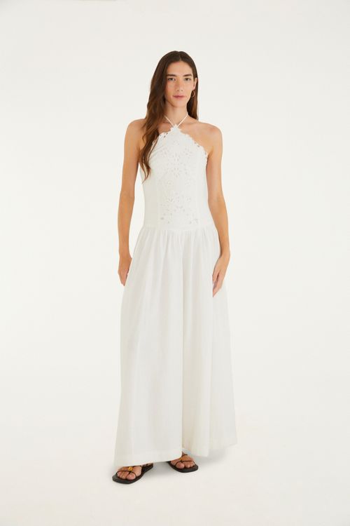 Vestido Bordado Lenco
