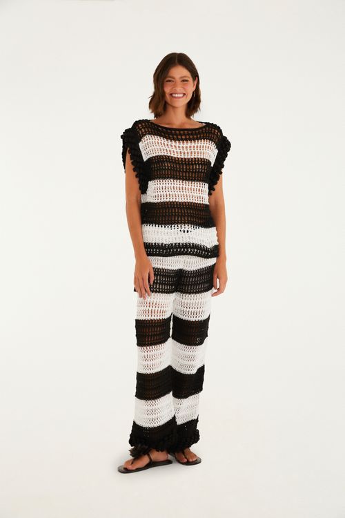 Colete Tricot Telado