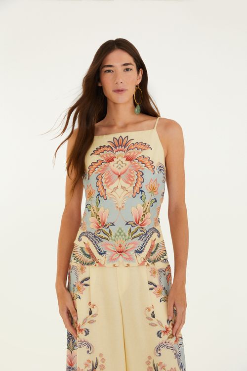 Blusa Lenço Rencanto Boho