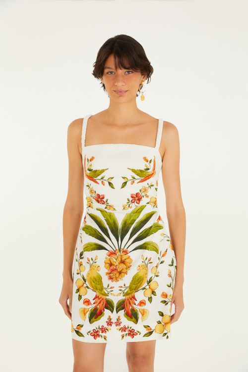 Vestido Corto Bosque Chic