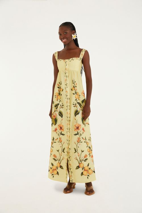 Vestido Longo Alca Bosque Chic