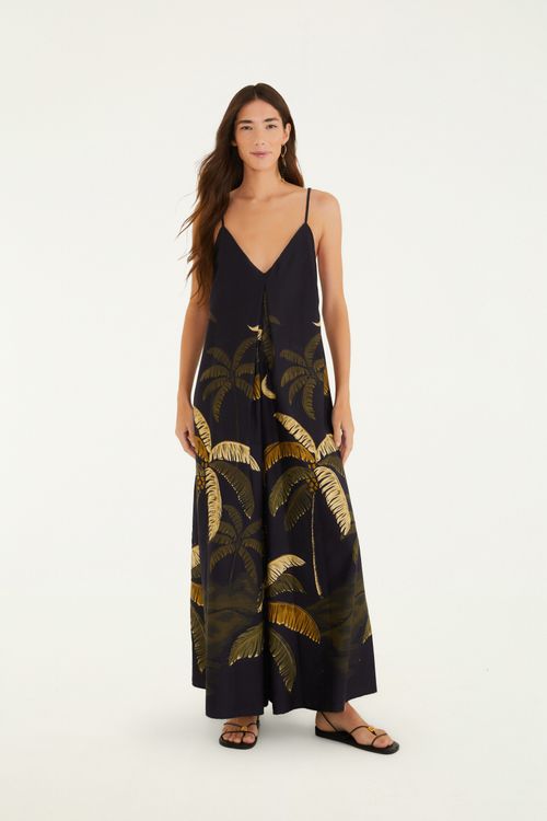 Vestido Cropped Itacare Preto