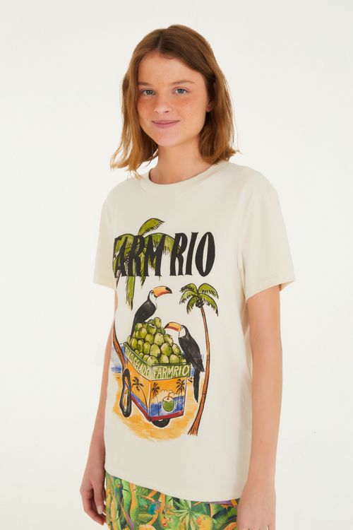 Tshirt Fit Farm Rio Coco Gelado