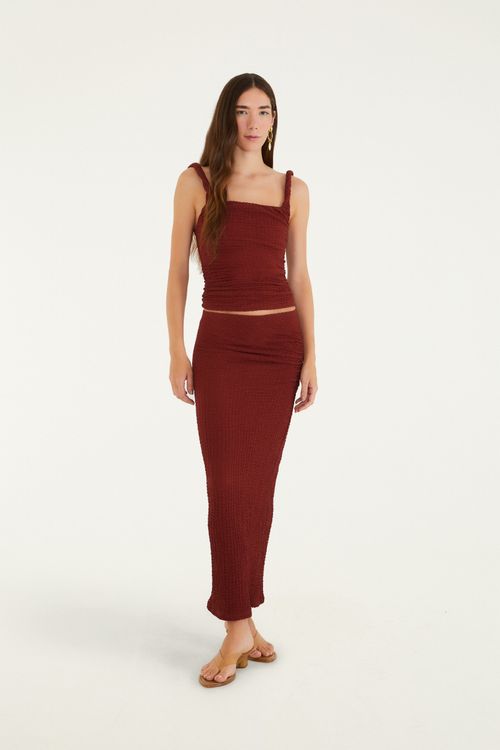 Saia Cropped Textura