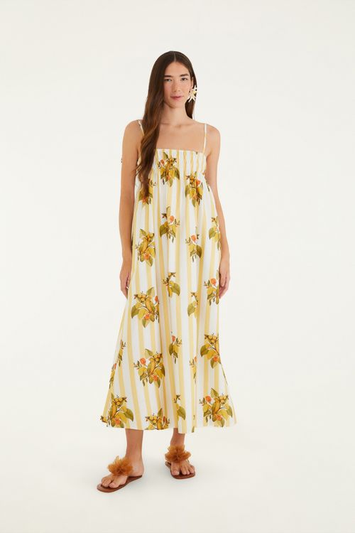Vestido Cropped Passaro Chic