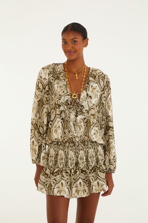 Vestido Curto Serra Tropical