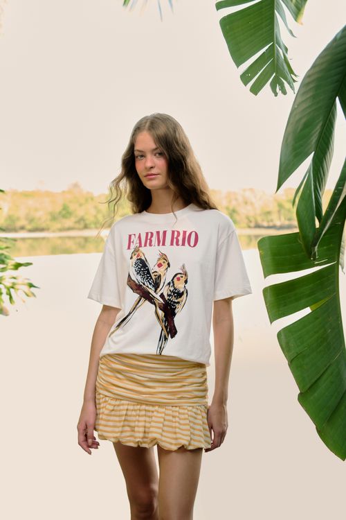 Vestido Tshirt Calopsitas Farm