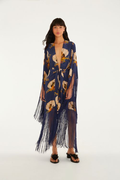Vestido Cropped Sereia Banana