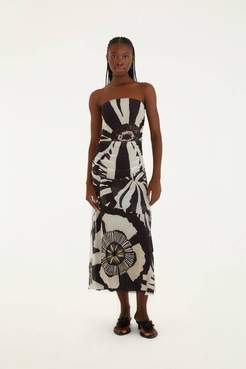 Vestido Tule Flora
