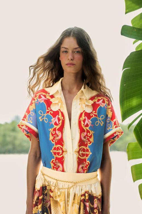 Camisa Realeza Do Mar