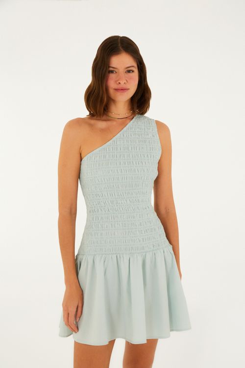 Vestido Curto  Lastex