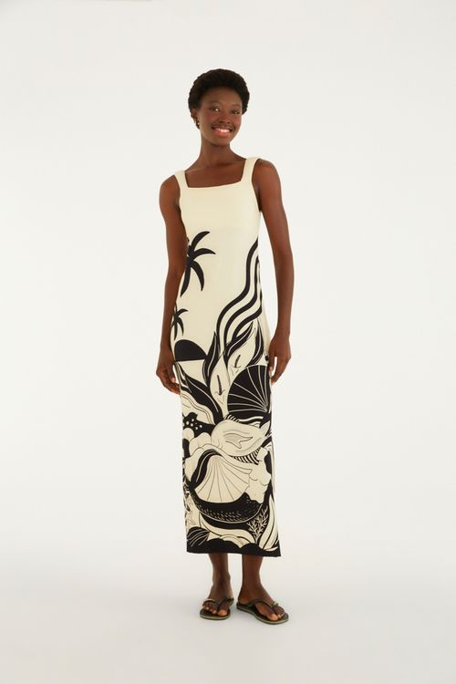 Vestido Basico Festa De Mar