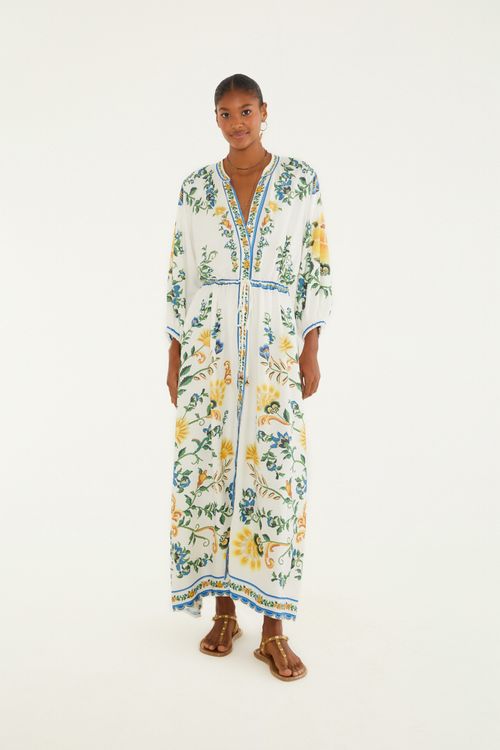 Vestido Cropped Floral Emilia