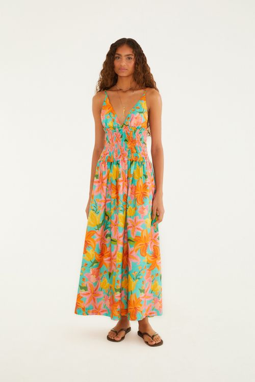 Vestido Longo Amor De Florl