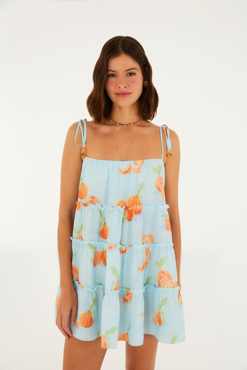 Vestido Curto Tangerina