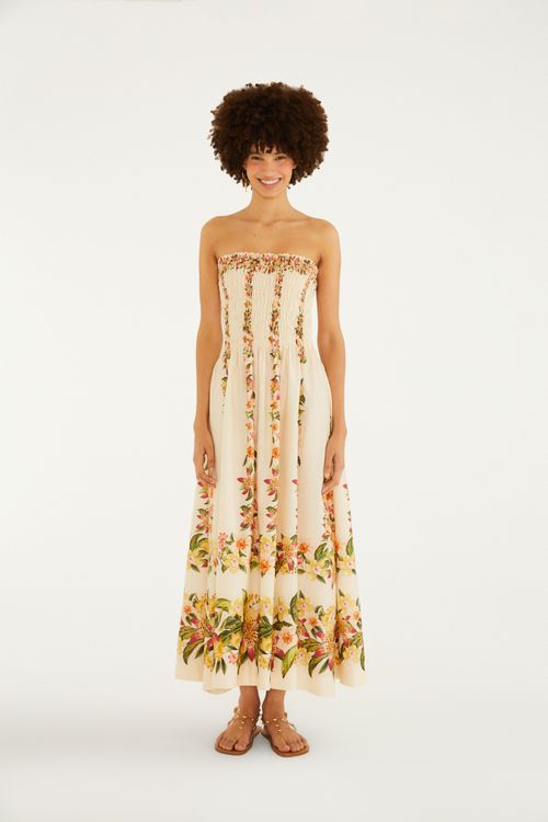 Vestido Longo Floral Mali