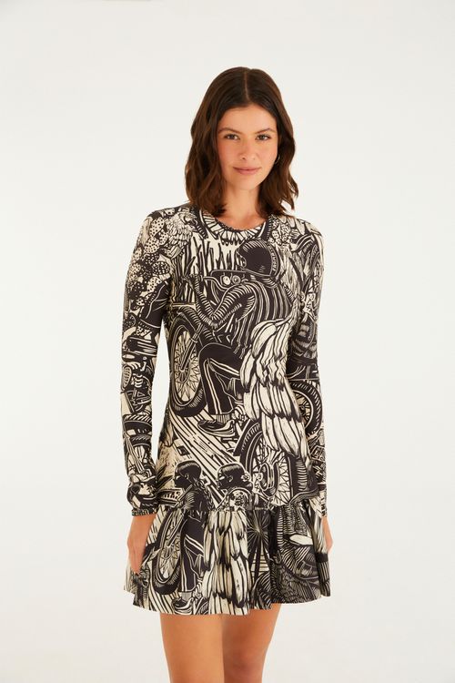 Vestido Longo Cut Out Pb Ruta