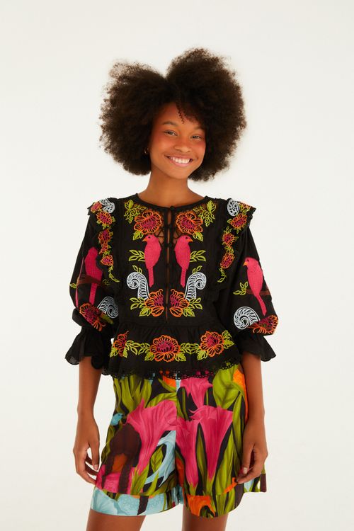 Short Mujeres y Flores