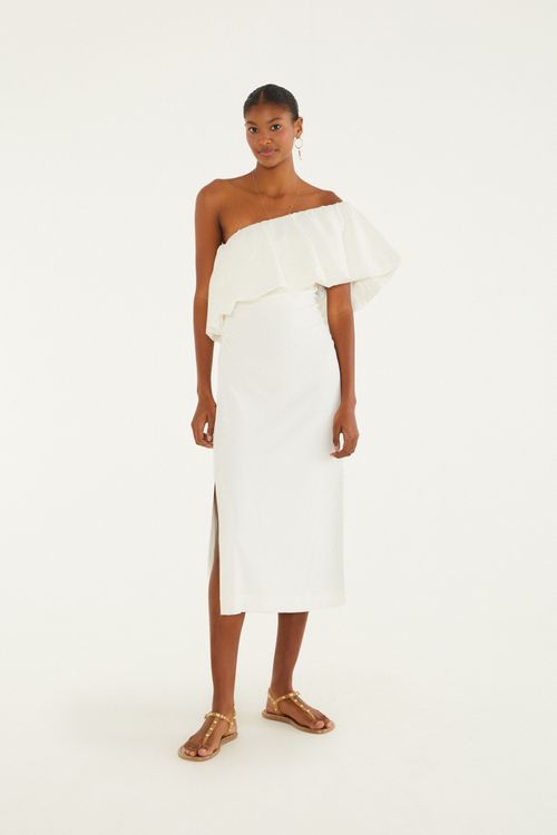 Vestido Decote Balone