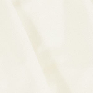 Detalle del tejido blanco con textura ligera, superposición en algodón y acabado de la tela (composición viscosa/elastano).