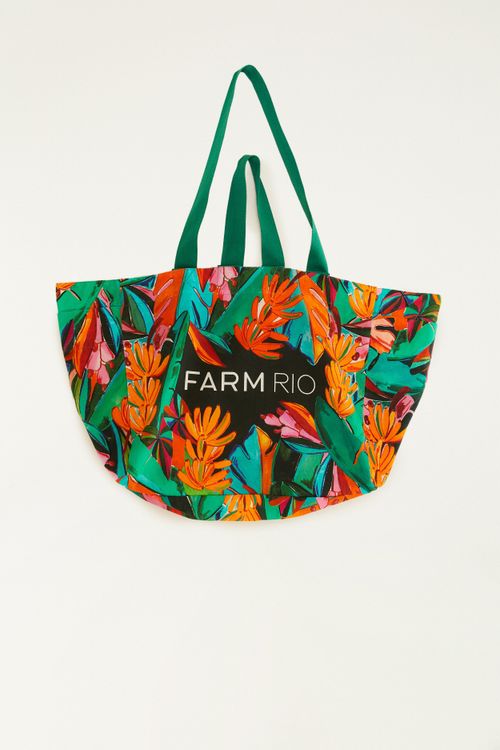 Shopping Bag Folhagem De Banana
