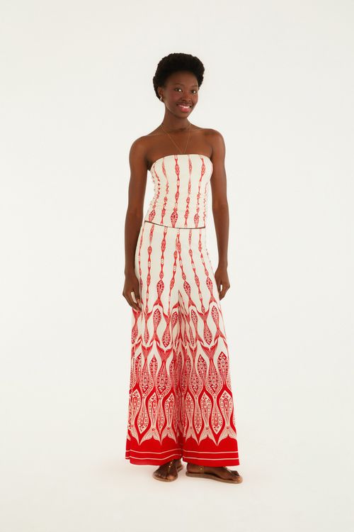 Calca Pantalona Peixe Correnteza